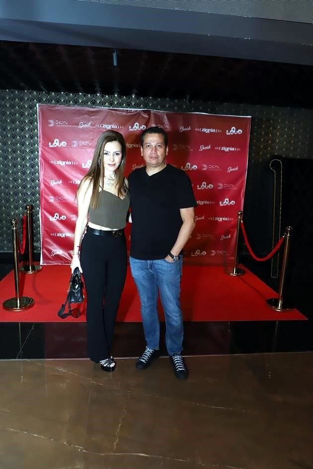 Margarita Duéñez y Eduardo León