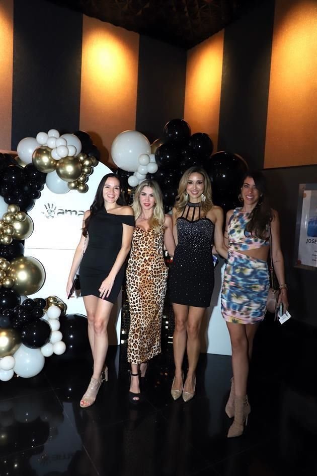 Naye Garza, Caro Bravo, Adriana Franco de Saide y Érika Arcaute