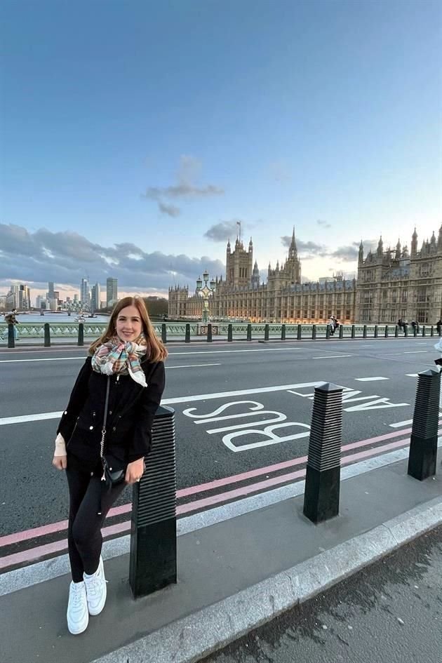 Liliana Montemayor de González, en Londres