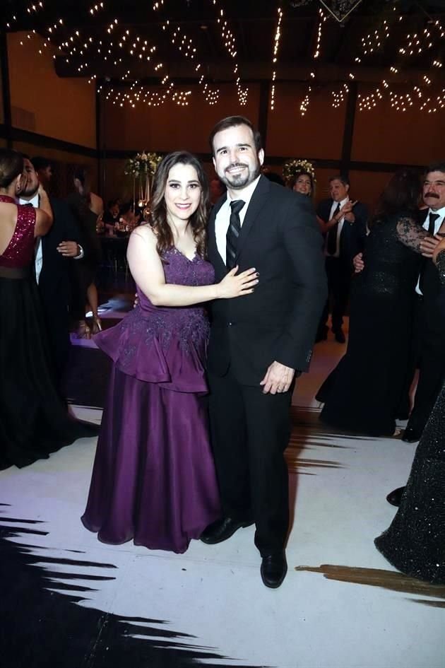 Daniela Zambrano y Jorge de la Garza