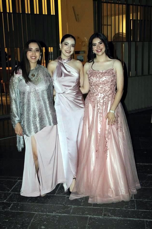Celia Orduña, Denisse Arnold y María Castañeda