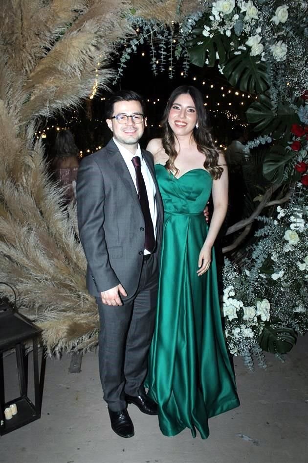 Fernando González García y Valentina de la Rosa