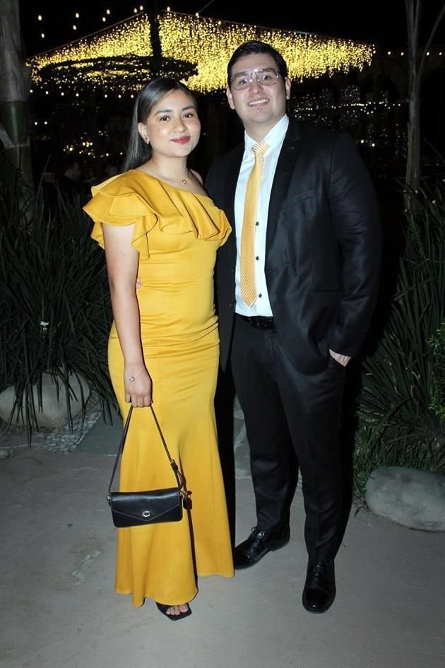 Jennifer Toledo y Edwin Garza