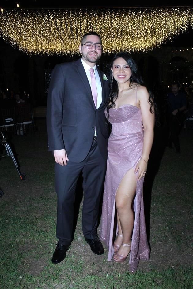 Aldo Cantú y Nelly Moreno