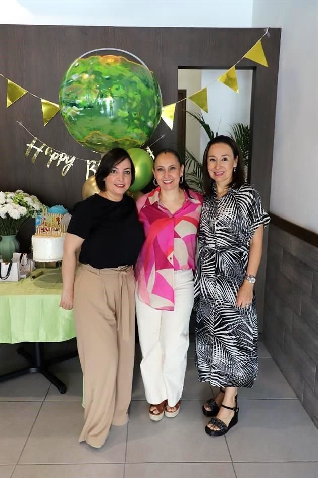 Melva Elizondo, Mónica Alonso y Gaby Granados