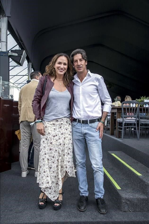 Mariana Baños y Andrés Reynaud