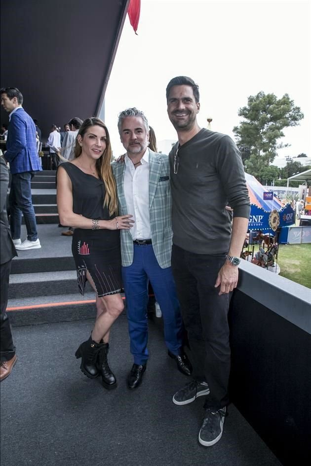 Andrea Díaz Ordaz, Alfonso Portilla y Ricardo Nizri