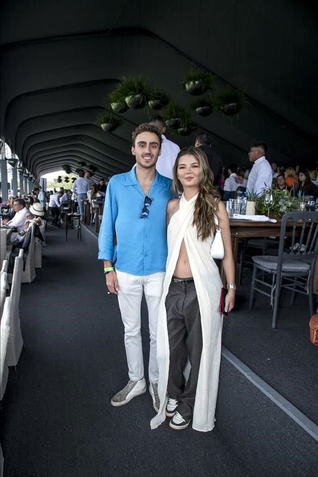 Nicolás Rihian y Lukene Arenas