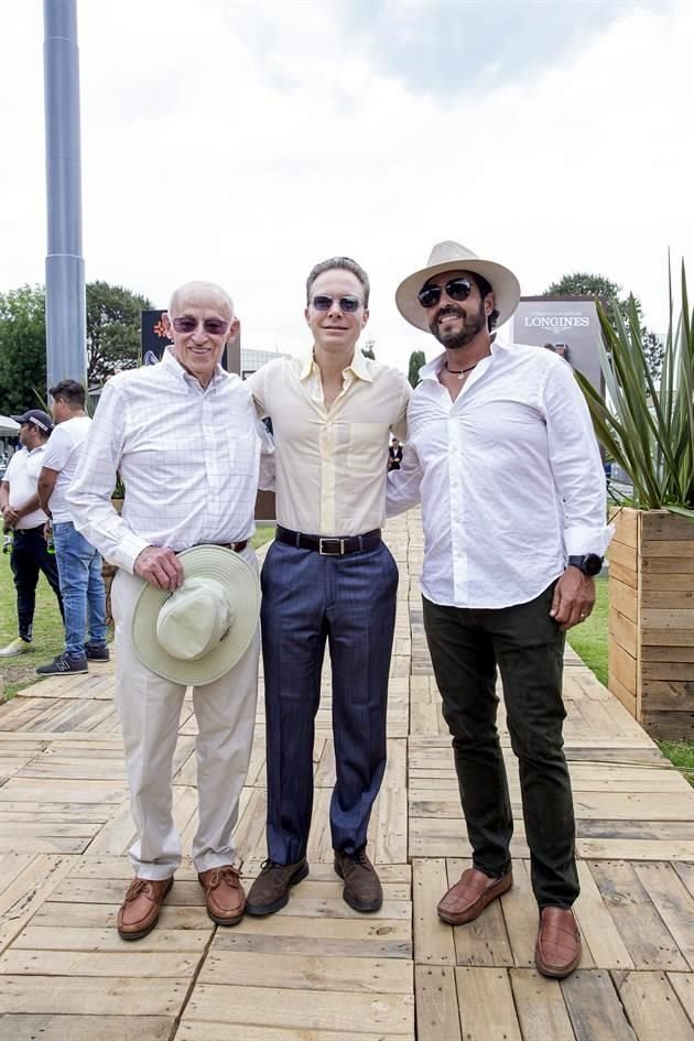 Francisco León de la Barra, Manuel Velazco y Jaime Vázquez