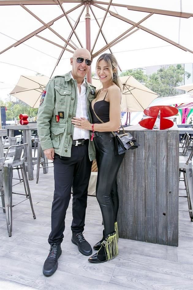 Marcos Ramírez y Livia Mantovani
