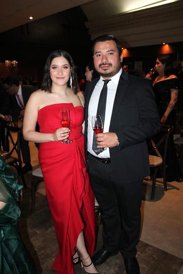 Aidee Pérez y Rafael García