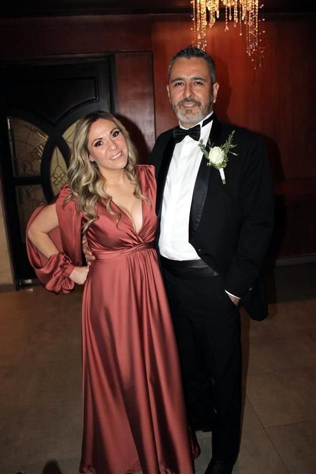 Edna Vega y Andrés Olvera