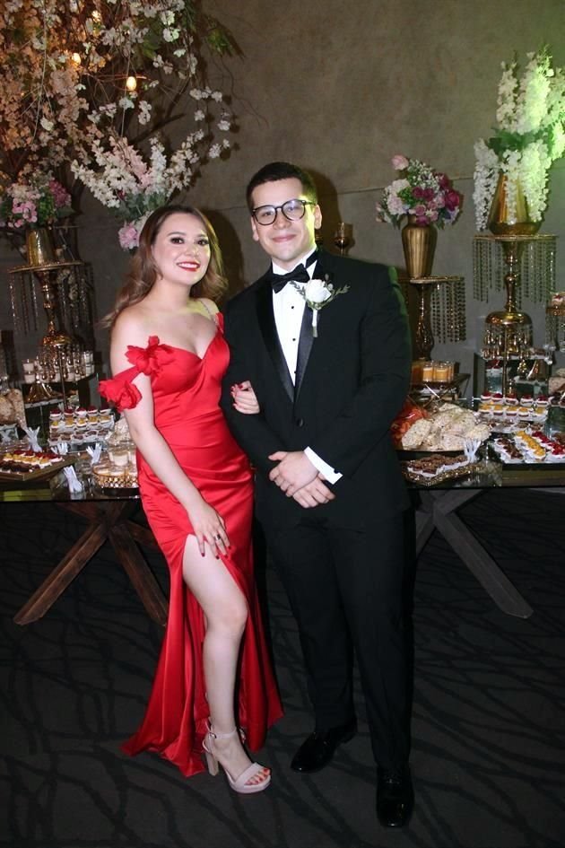 Daniela Ceniceros y Roberto Canales