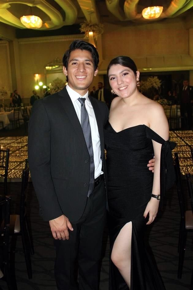 Mauricio Alvarado y Sara Leal