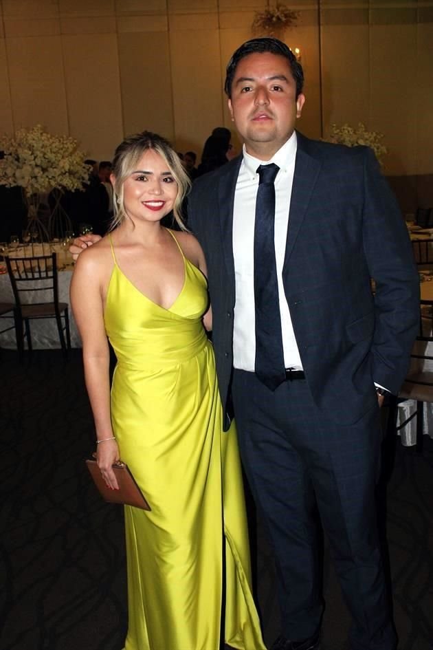 Mónica Cepeda y Enrique Vázquez