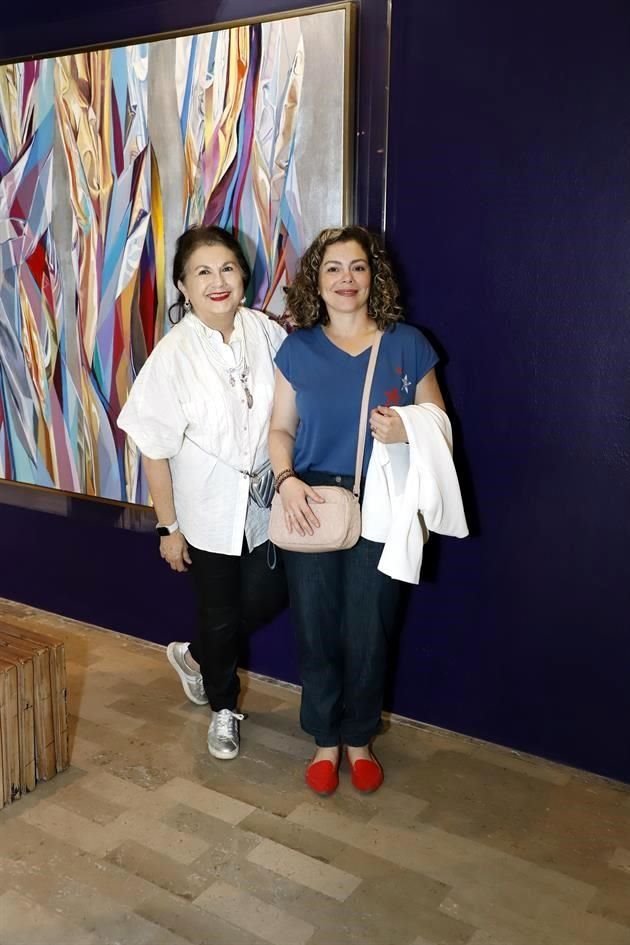 María Teresa Coronado y Samantha Arizpe
