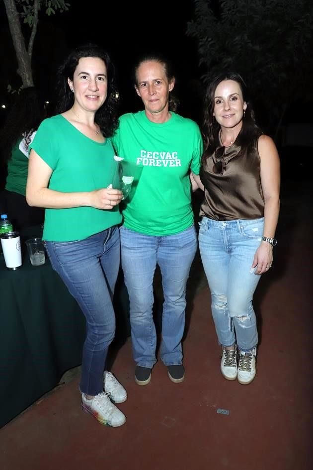 Teresa Páez, Olimpa Coindreau y Luisina Garza