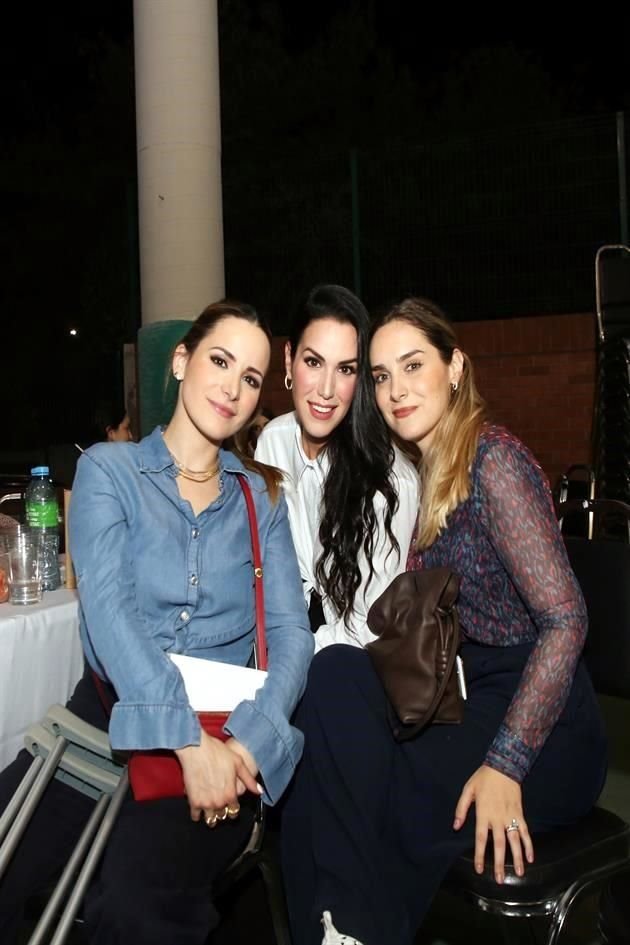 Carolina Goldenberg, Ana Victoria González y Paulina Quiroga