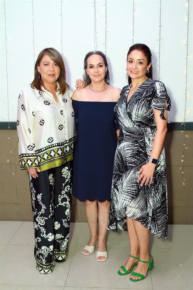 Cristina Méndez de Silva, Rosy Bueno y Gabriela Báez