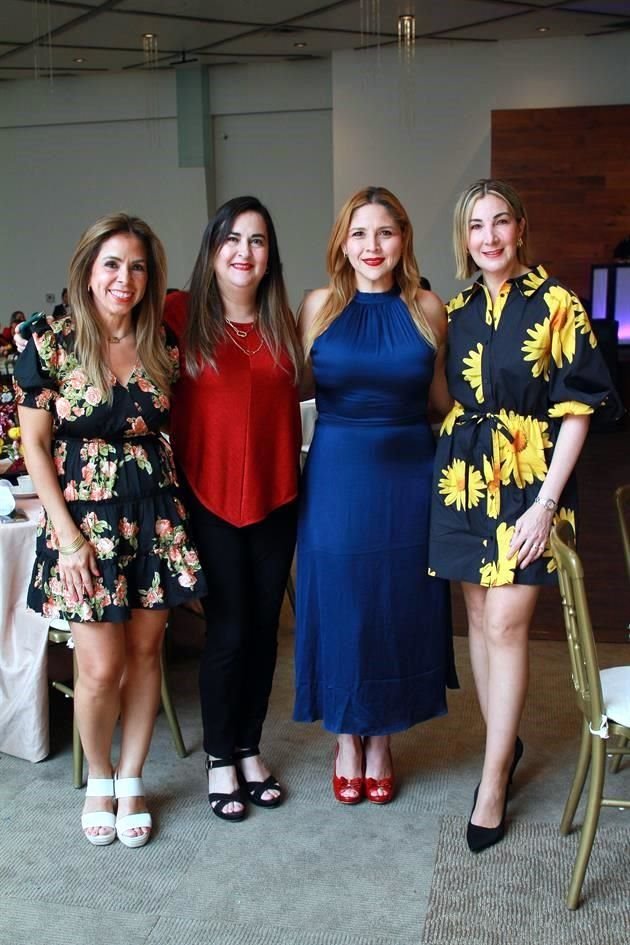 Katia Parra, Jacqueline Sprenger, Cynthia Barragán y Verónica Elizondo