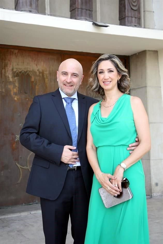 Humberto Figueroa y Karina Bouttier de Figueroa