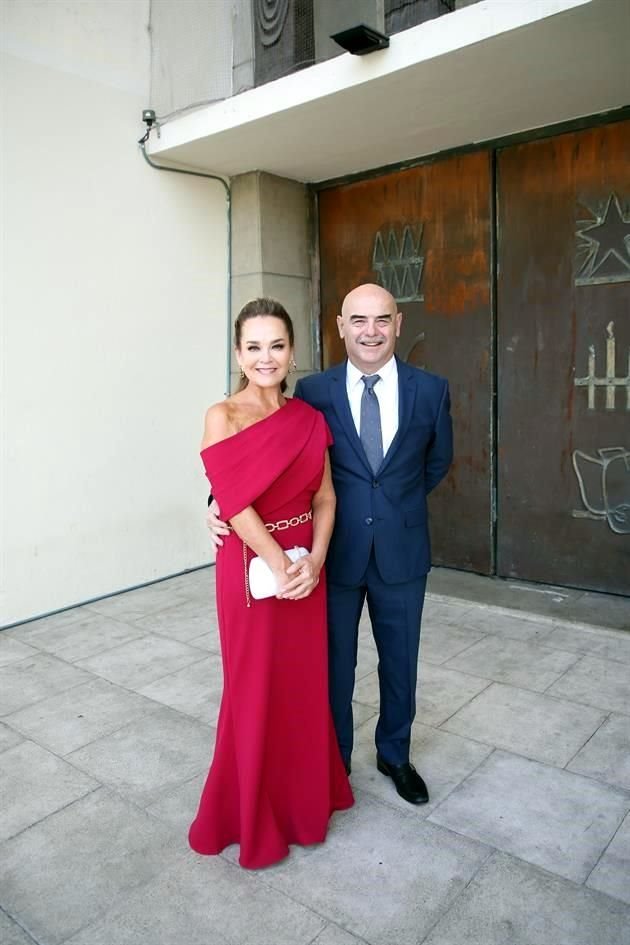 Cristina Solbes y Marcelo Treviño