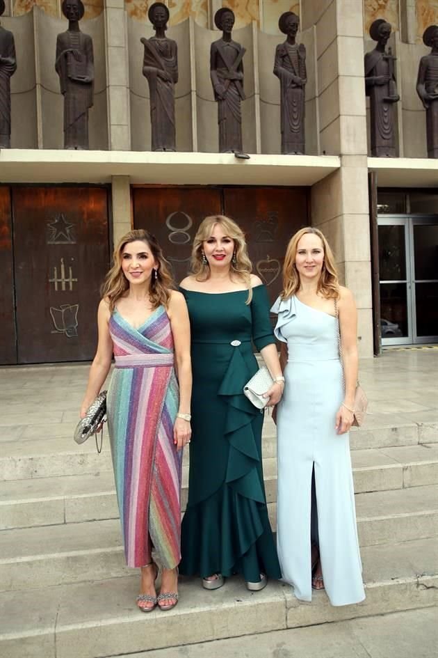 Lourdes González, Katya de Cantú y Katya Medina