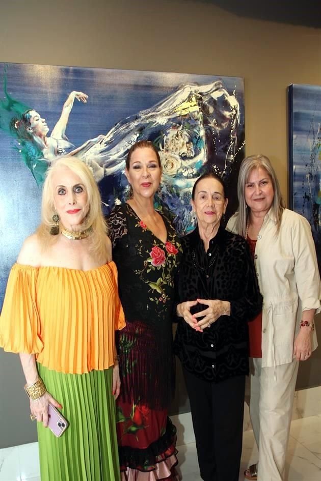 Tey Gonzlez de Salas, Tere, Rosario Zambrano y Alma Rosa Olvera