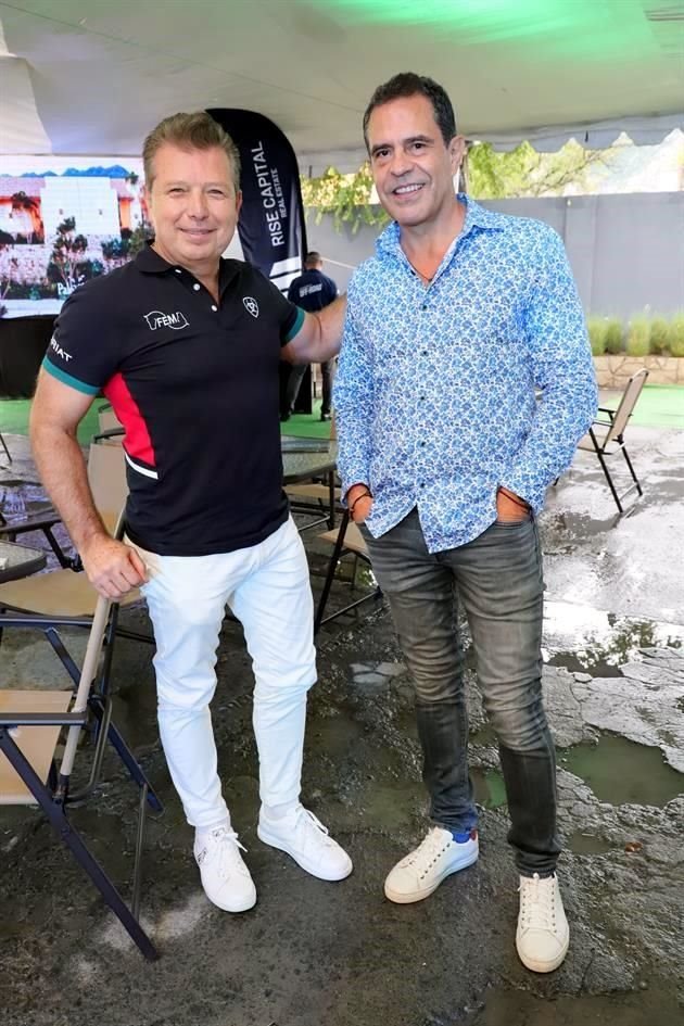 Rolando Lozano y Jorge Coronado