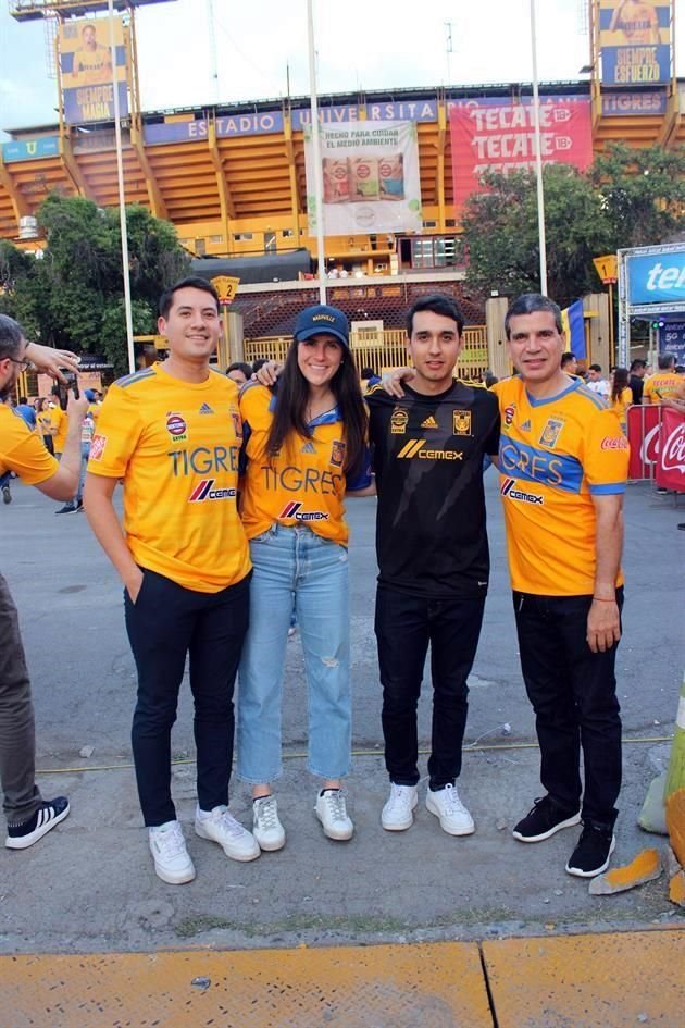 Abiezer Dávila, Alexandra Bruder, Joel Garzafox González y Joel Garzafox Calles