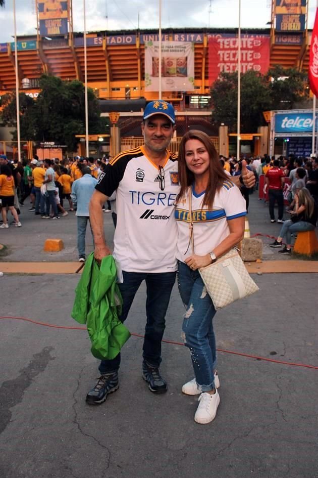 Jorge Treviño y Carla Eugenia Treviño