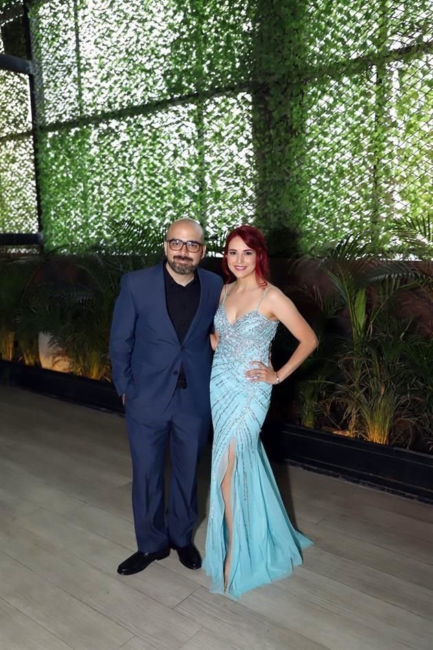 Pedro Treviño y Ariana Yáñez de Treviño