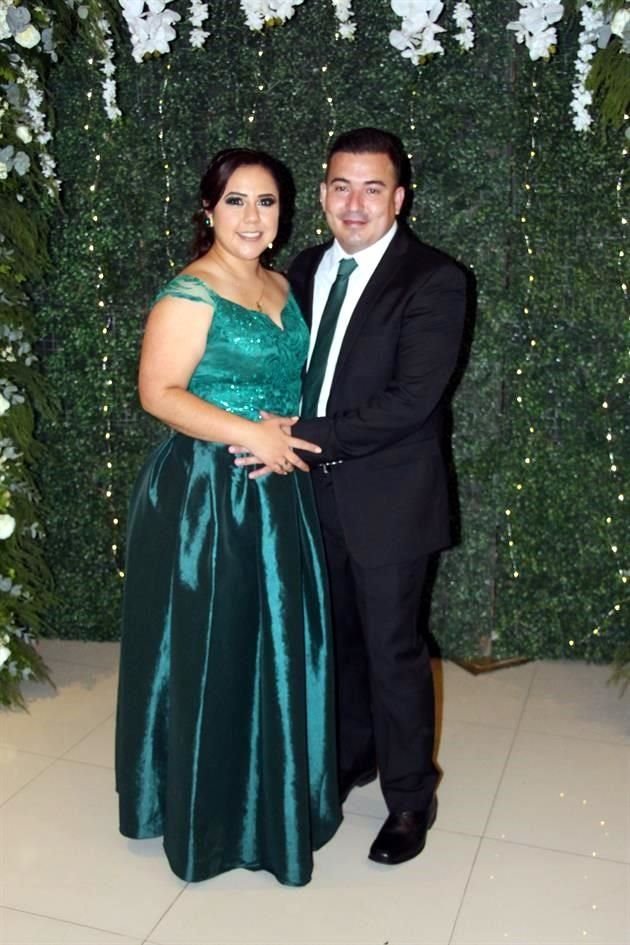 Johanna Garza e Iván Peña