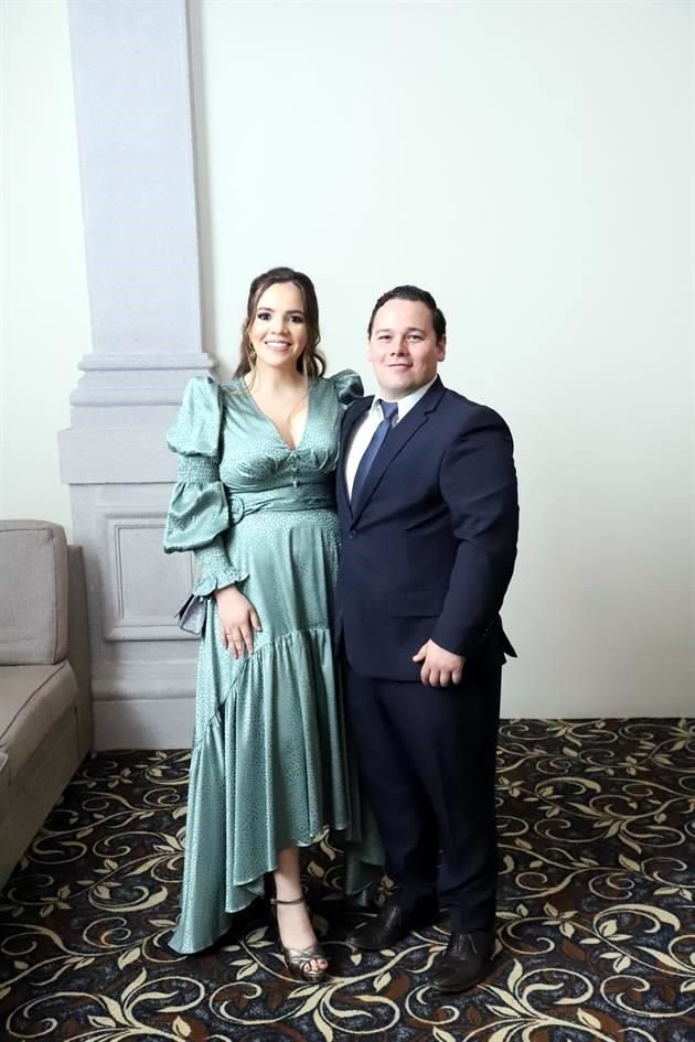 Brenda Ramírez y Javier Montes