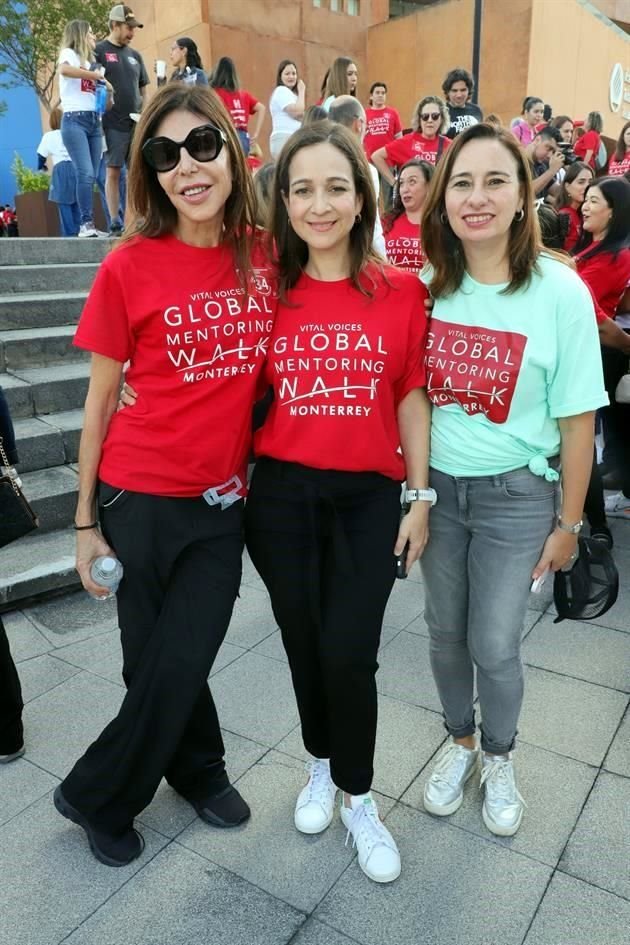 Cristina Lankenau, Valeria Guerra y Fer Martínez de Guzmán