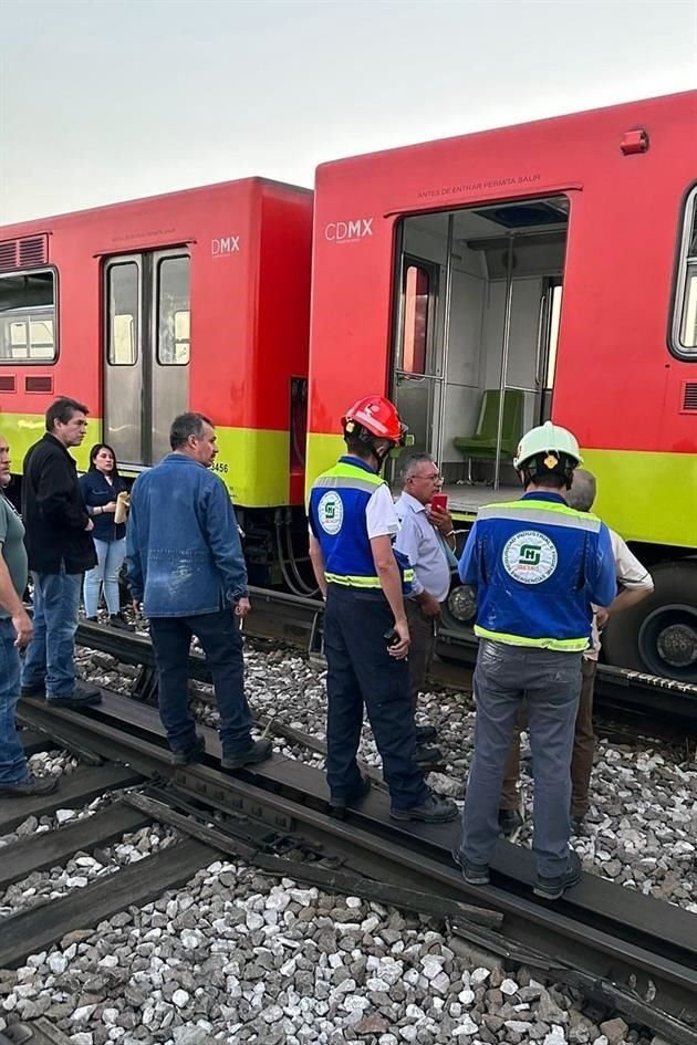 El Sistema de Transporte Colectivo Metro anunció la suspensión del servicio entre Ciudad Deportiva y Pantitlán de la Línea 9.