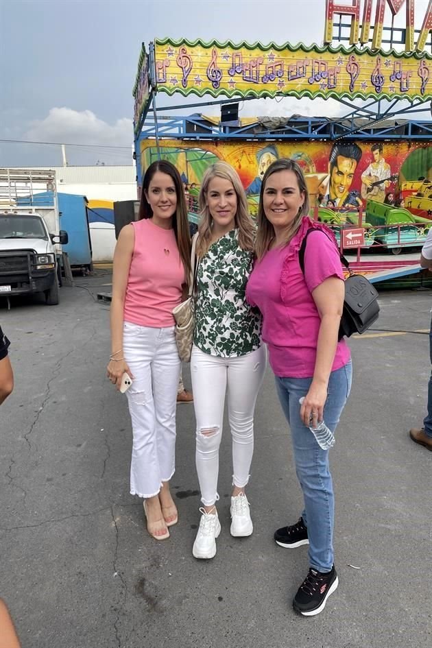 Sarahi Durán, Lizeth Valdez y Lizette González