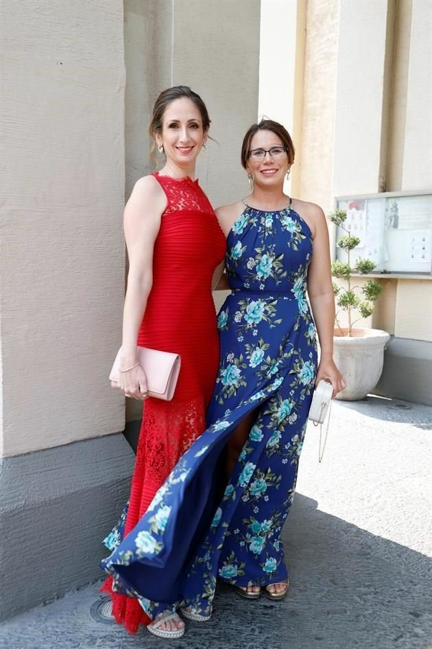 Patricia Garza de Pérez Maldonado y María Lorena Martínez