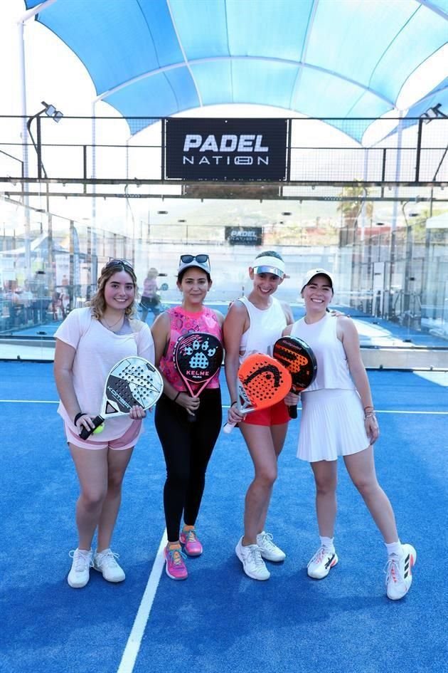 Laura Valdés, Diana Serdio, Ana Gaby Esparza y Ana Carolina Juárez