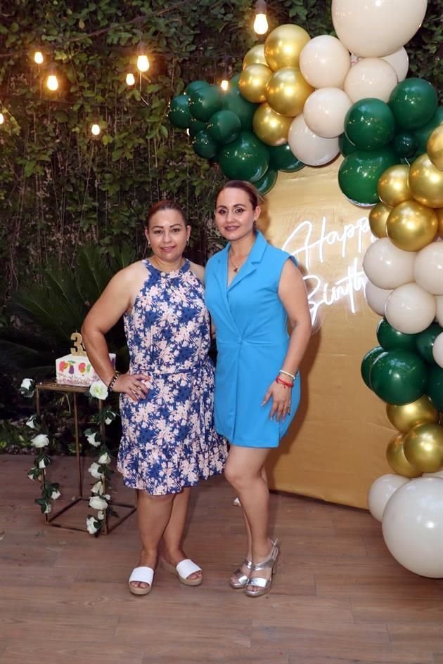 María Guadalupe Garza y Sandra Solís