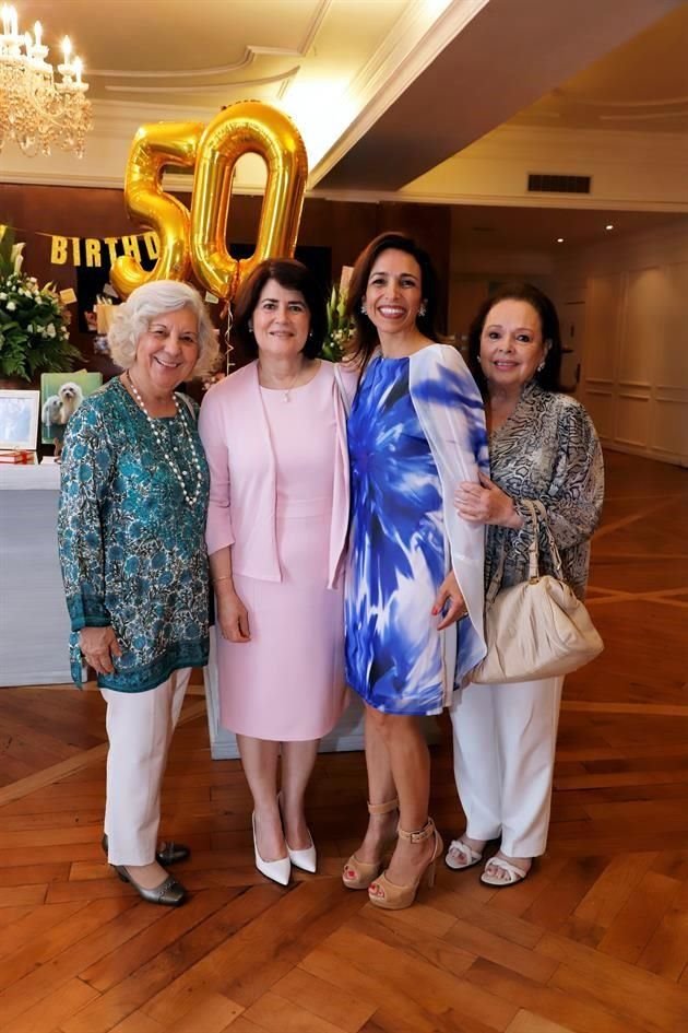 Martha Páez, Martha María Ortiz, Marcela Villaseñor de Yarte y María Martha Castillejos