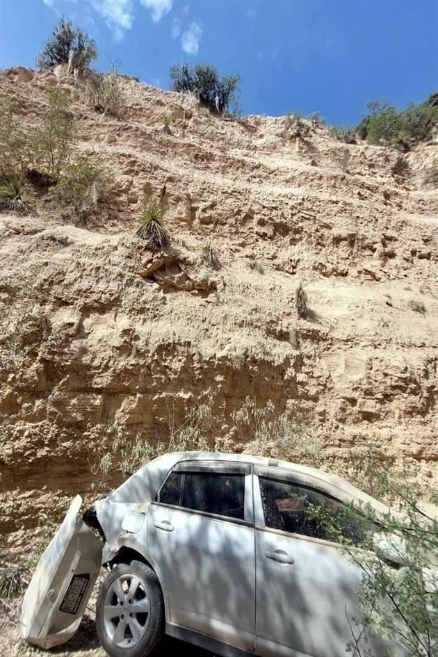 Según la indagatoria, Eliezer Isaí Ventura Celis murió al desbarrancarse cerca del paraje Pozo del Gavilán, en Galeana.