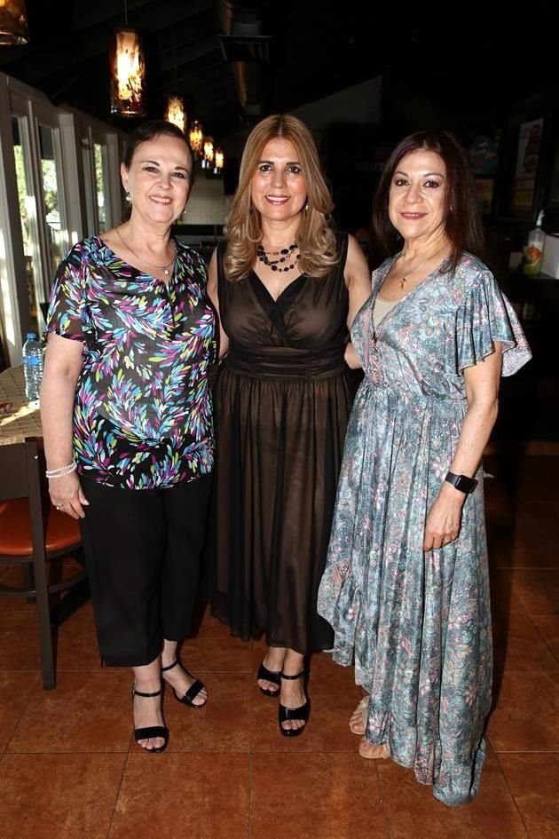 Norma González, Lupita Puente y Lorena Magallanes