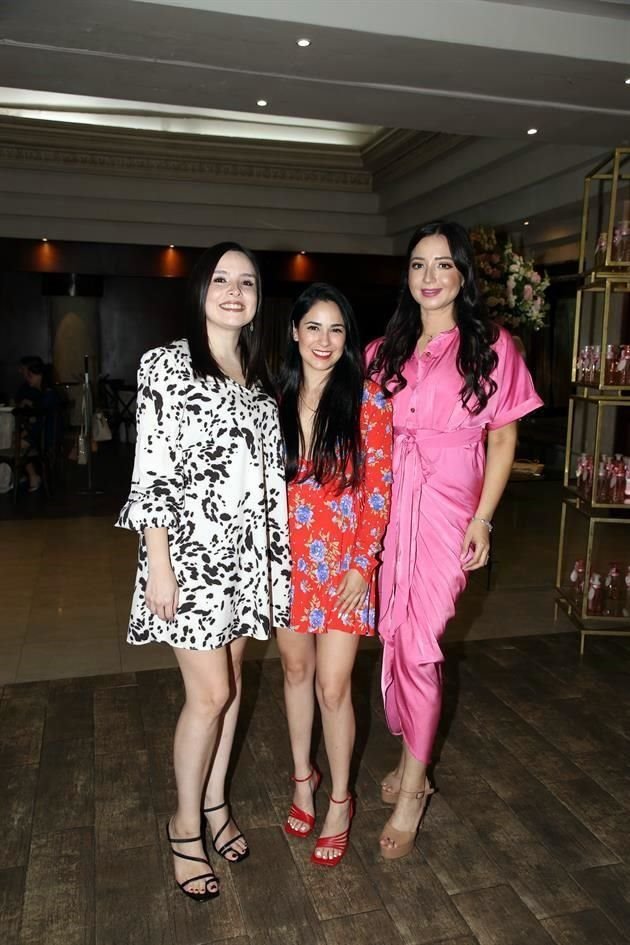 Claudia Rodríguez, Patricia de la Rosa y Palmira Carrales González