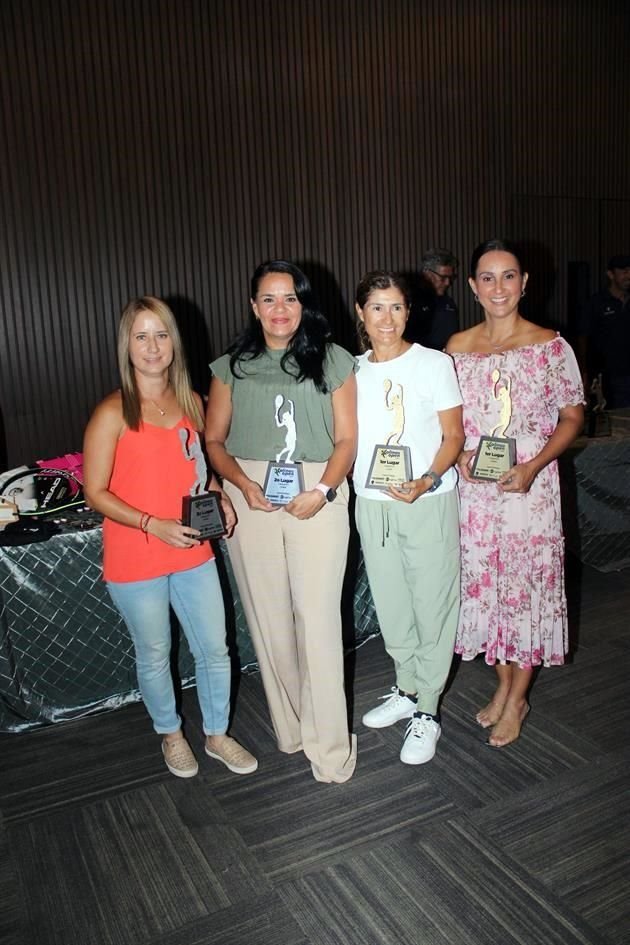 María Fernanda Herrera, Edith Ávila, Angélica Castro y Marú Cantú