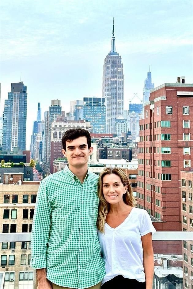 NUEVA YORK. Nicolás Garza Pérez Obregón y Margarita Pérez Obregón