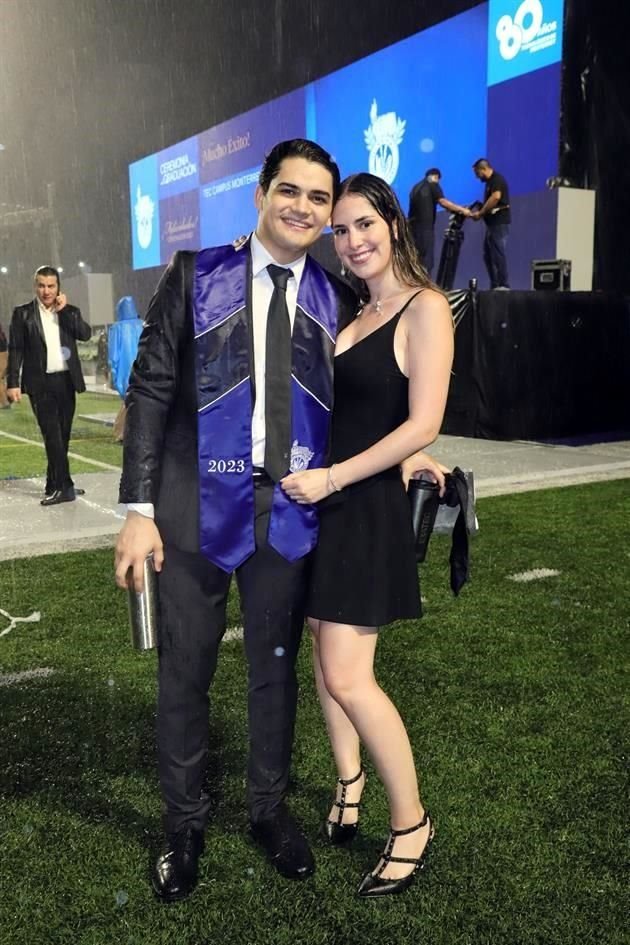 Emilio Marchand y Roberta Saldaña