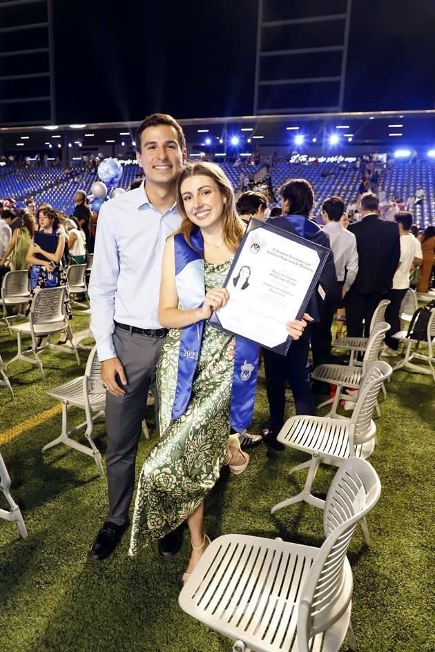 Jorge Quintana y María McDermott