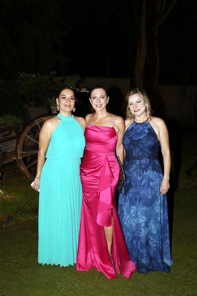 Lucero Flores, Tania Murrierta y Mónica de Montemayor