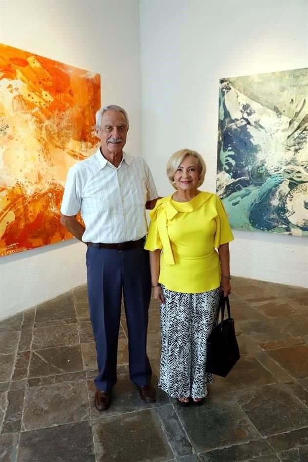 Rafael Bausone y Lupita Siller